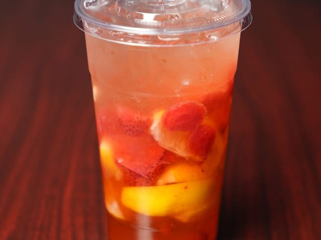 Fresh Strawberry Lemonade.