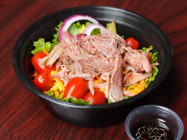 Pulled Pork Salad.